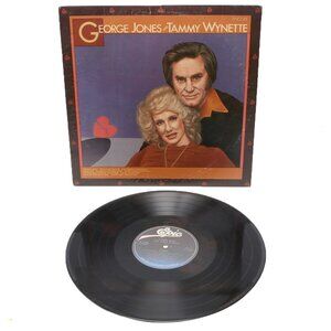 Vintage George Jones And Tammy Wynette Encore Vinyl Record Album Country Music